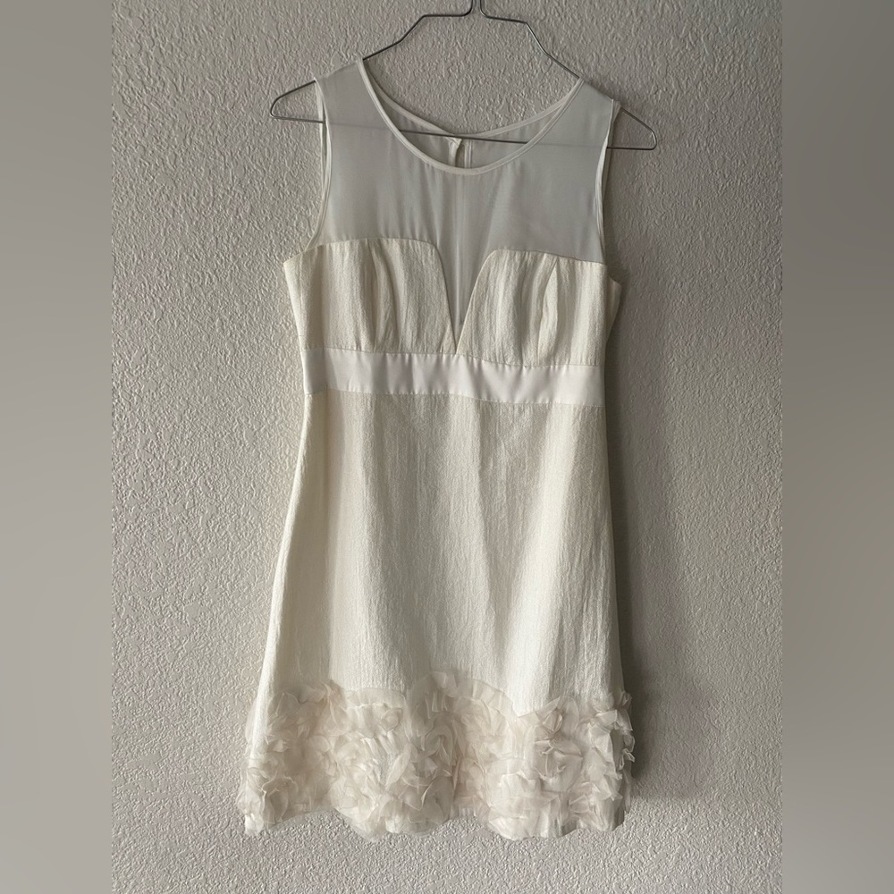 Max and Cleo White Dress Size 2 NWT